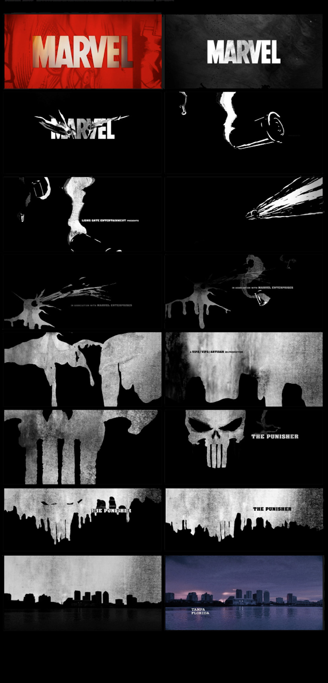 The Punisher Still Frames